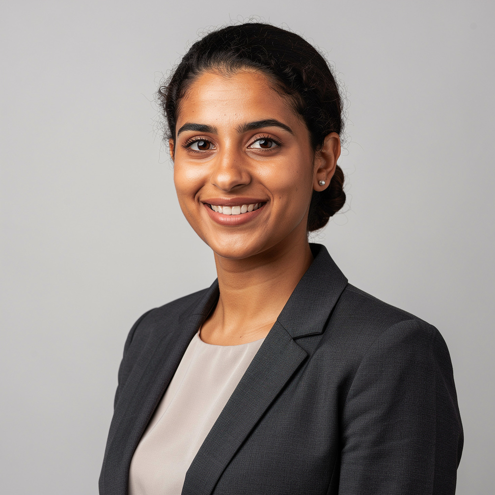 Studio portrait of a female change management specialist